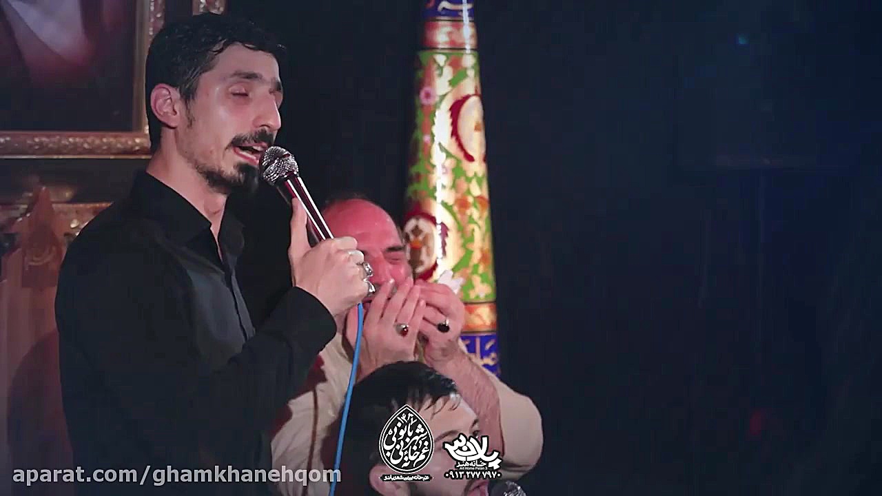 کربلایی پیام کیانی پا به پای غ...