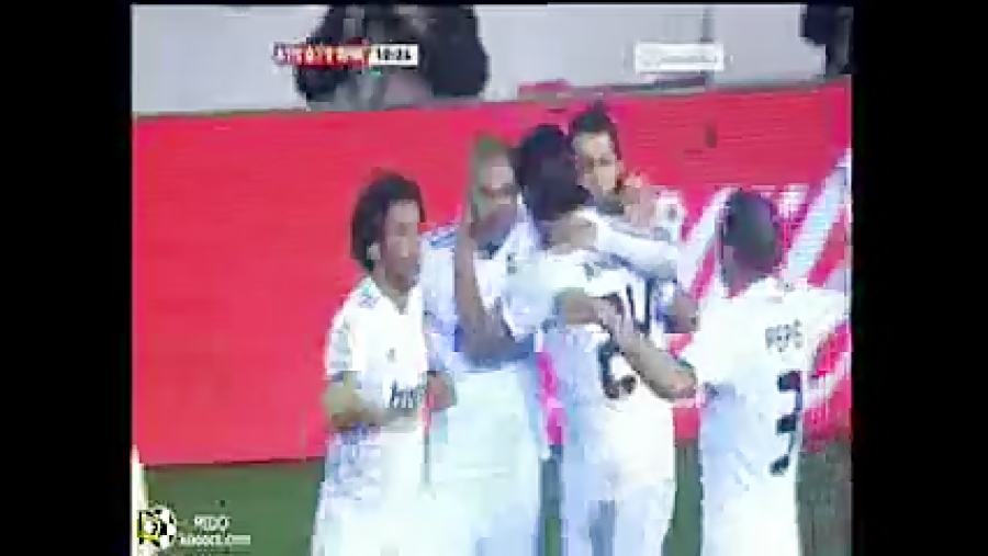 گل زیبای کریم بنزما