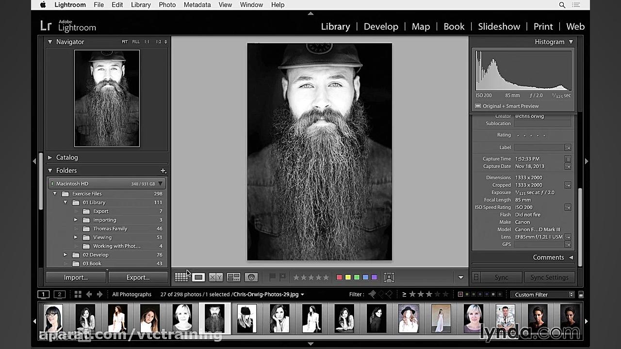 دانلود آموزش ﻿Lightroom  ایجاد...