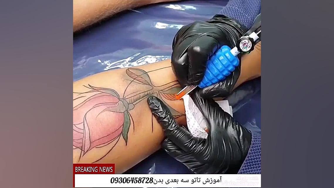 تاتو بدن هاشور ابرو تاتو سه بع...