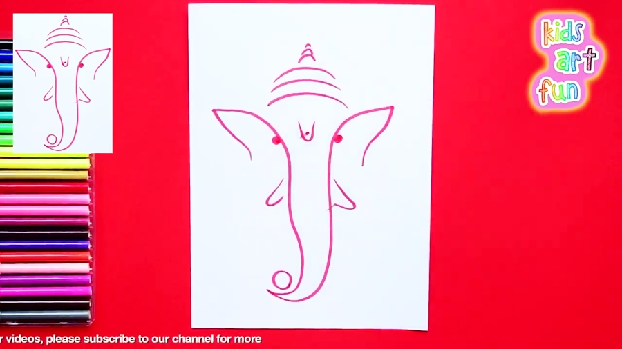 How to draw Lord Ganesha [Gane...