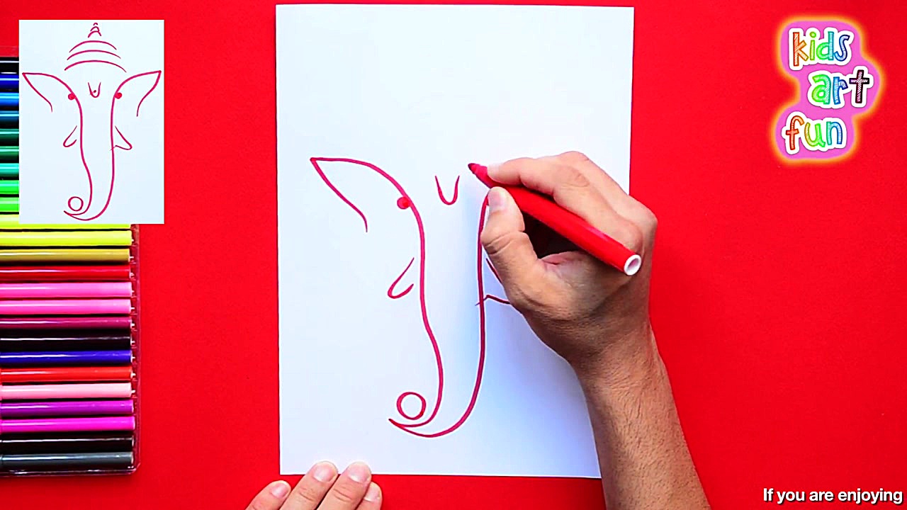How to draw Lord Ganesha [Gane...