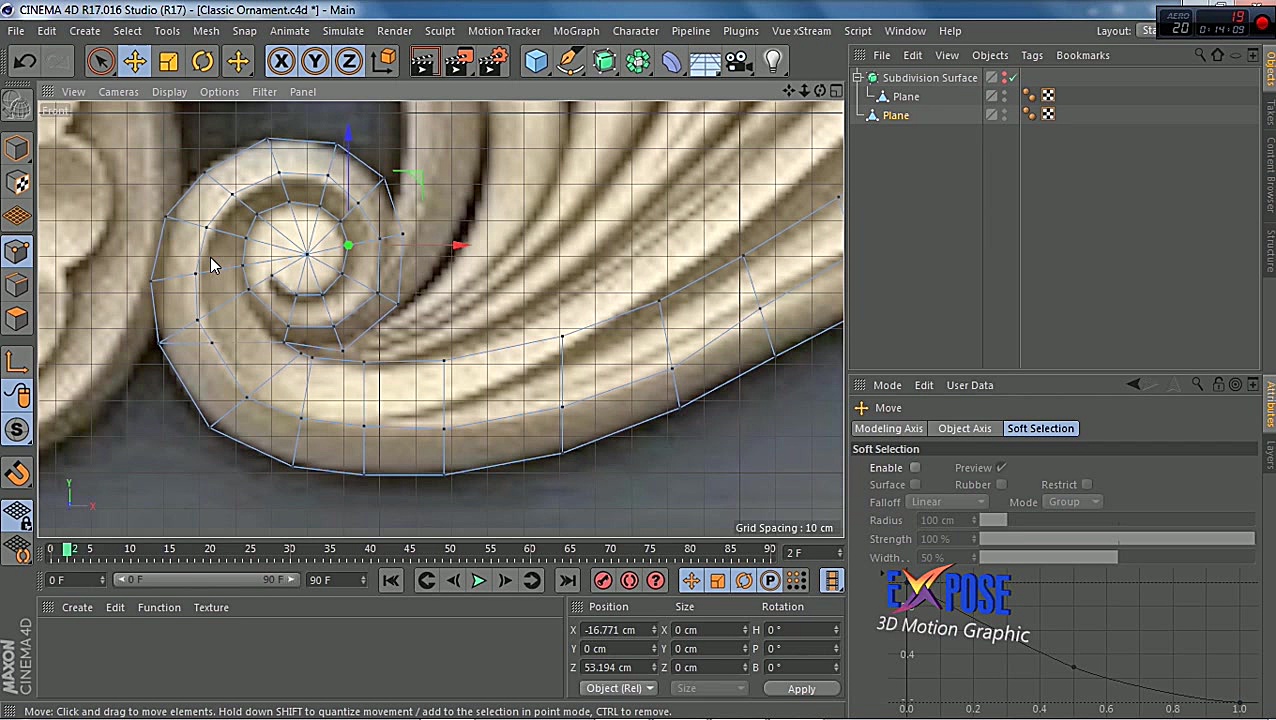 Cinema 4D Tutorial  Classic Or...