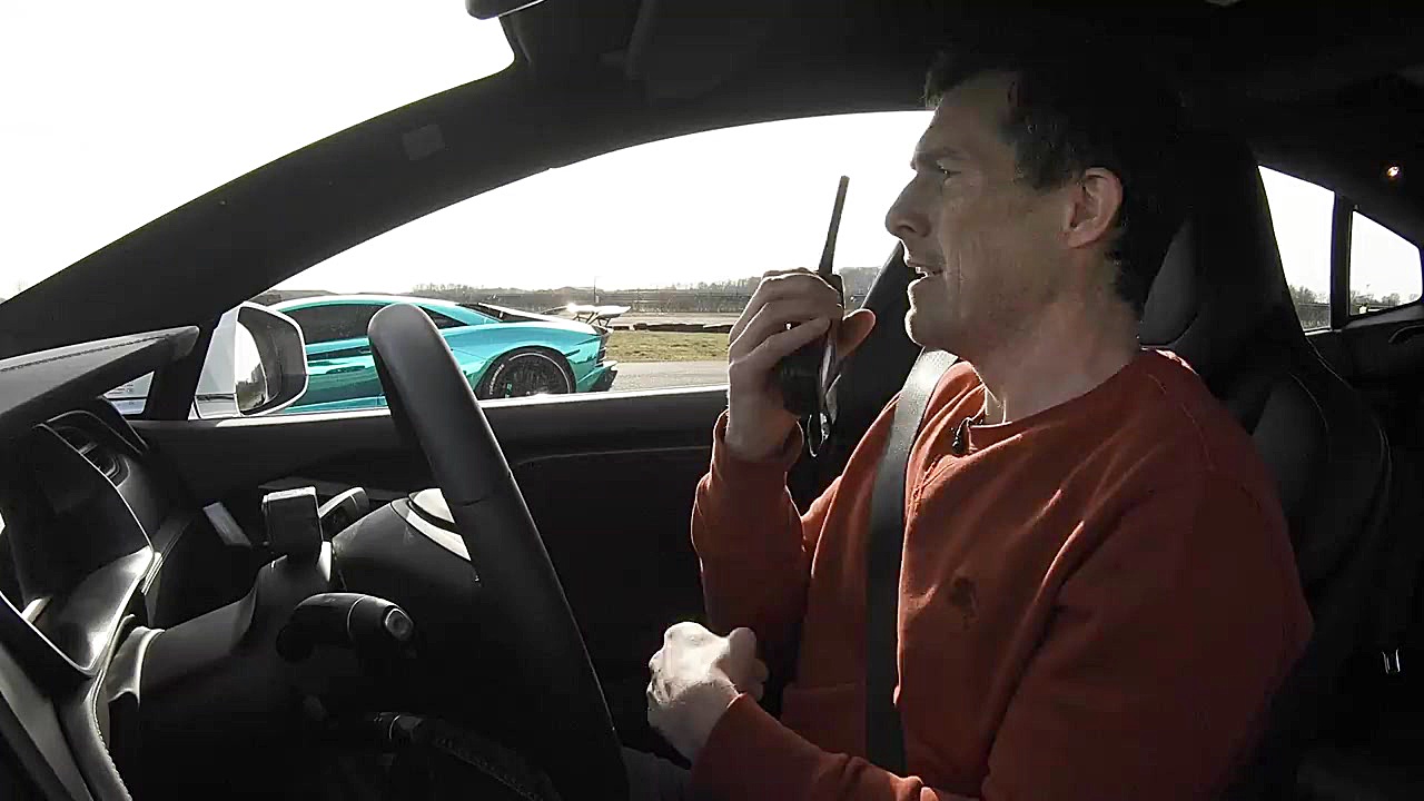 درگ لامبورگینی آونتادور S با ت...