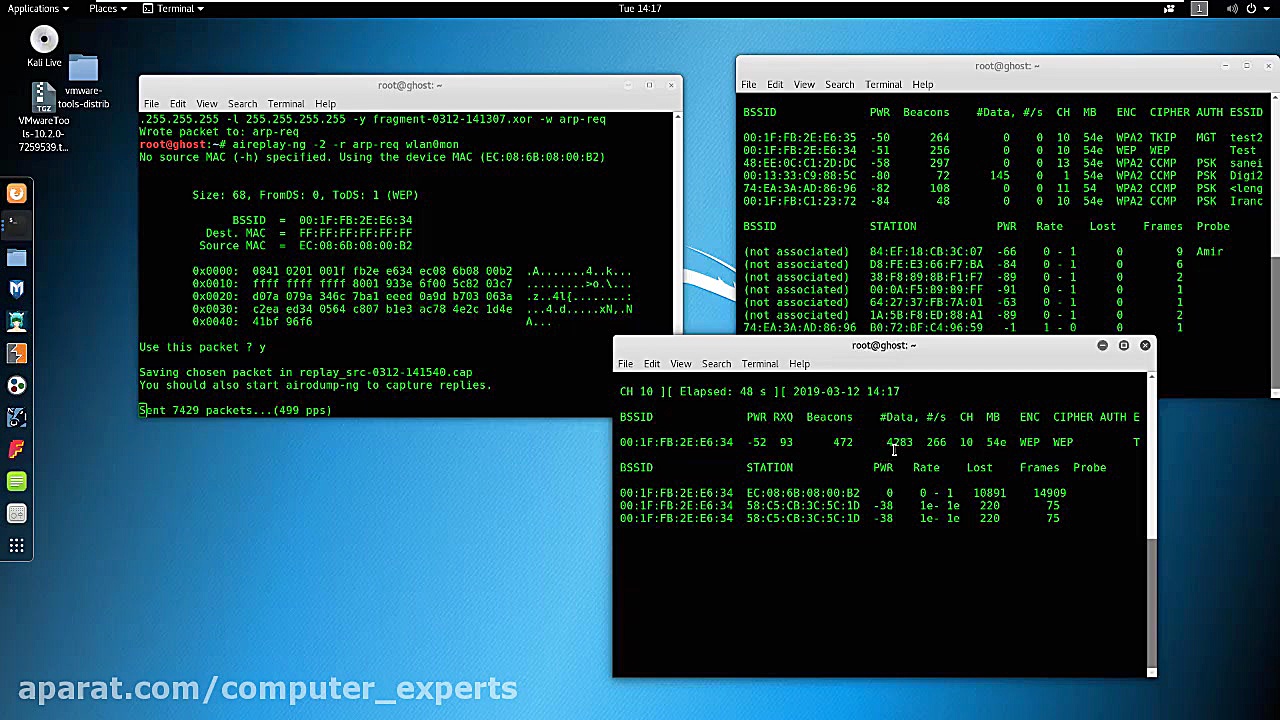 امنیت شبکه های بیسیم (WEP)