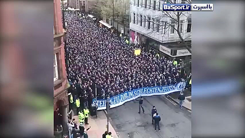 شور و هیجان هواداران شالکه پیش...