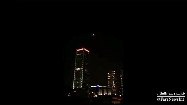 ویدئویی از فعال شدن سامانه گنب...