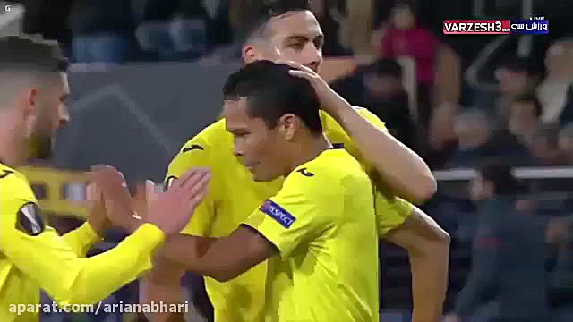 خلاصه بازی ویارئال 2  زنیت 1 (...