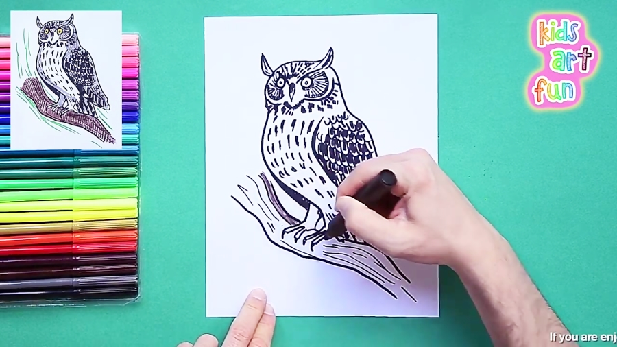Very Easy ! How to Draw a Castle - art on paper 