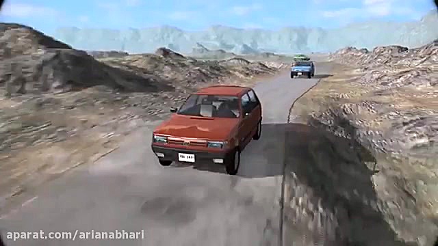 گیم پلی تصادفات بازی BeamNG Dr...