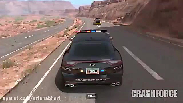 گیم پلی تصادفات بازی BeamNG Dr...