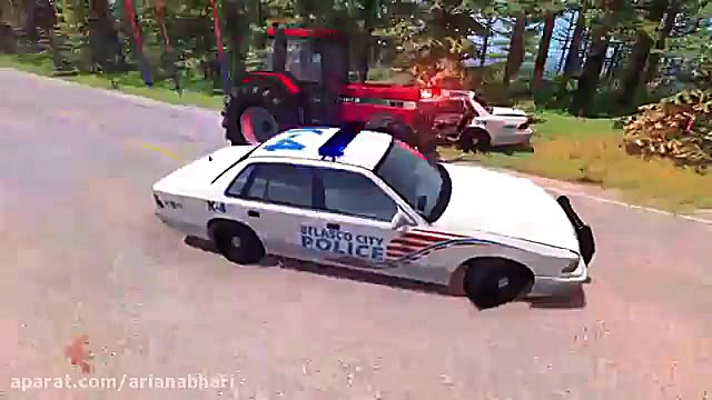 گیم پلی تصادفات بازی BeamNG Dr...