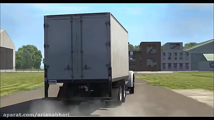 گیم پلی تصادفات بازی BeamNG Dr...