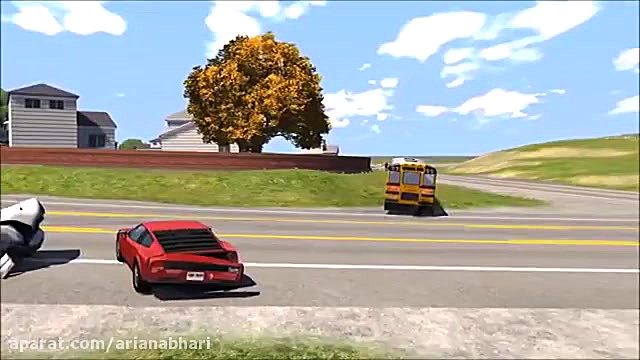 گیم پلی تصادفات بازی BeamNG Dr...