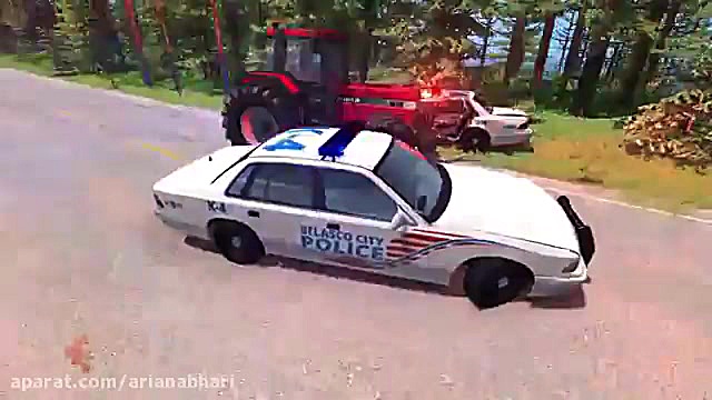 گیم پلی تصادفات بازی BeamNG Dr...