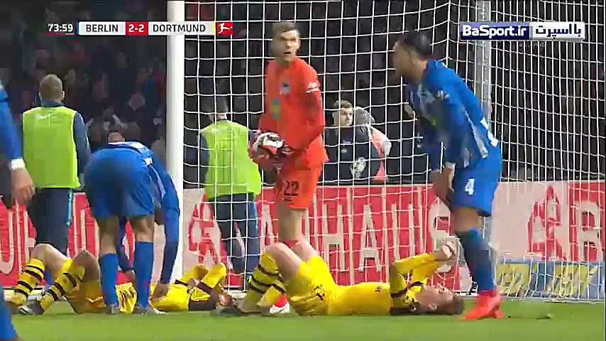 خلاصه بازی هرتابرلین 2 3 دورتم...