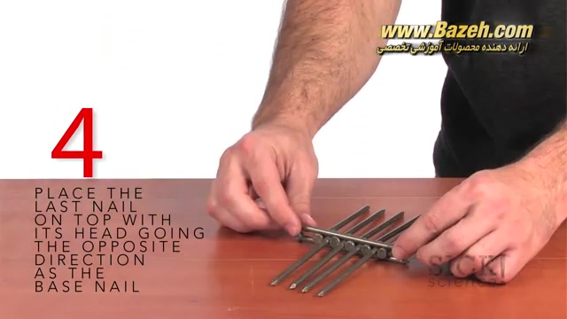 میخ های تعادل  آزمایش های علمی...