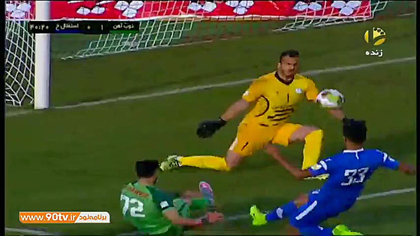 خلاصه لیگ برتر ایران: ذوب آهن...