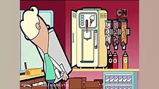 کارتون مستربین خرید بستنی