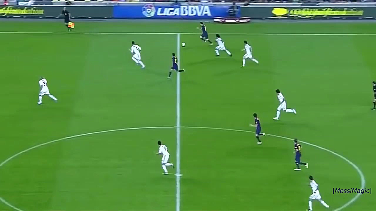 بهترین دریبل های مسی مقابل رئا...