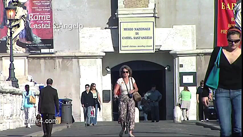 بازسازی قلعه سنت آنجلو شهر رم