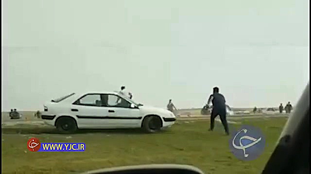 تصادف وحشتناک موتورسوار با پرا...