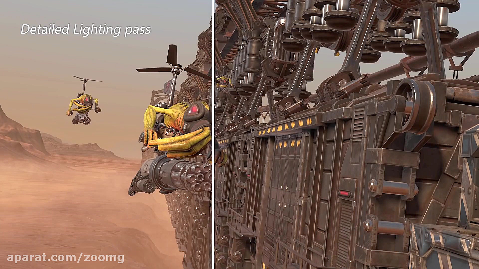 مراحل ساخت سینماتیک بازی Oddwo...