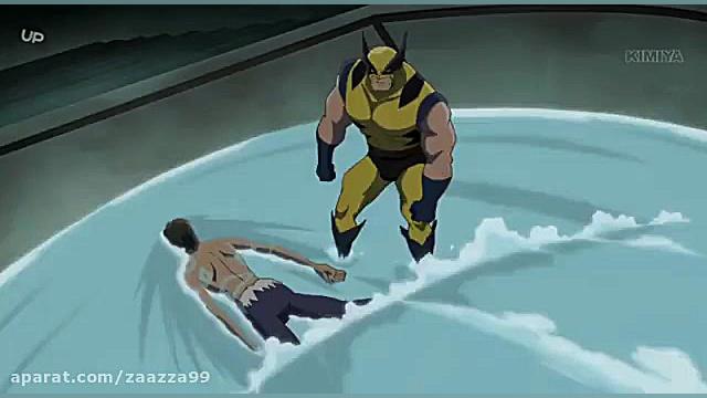 انیمیشن نبرد هالک و ولورین