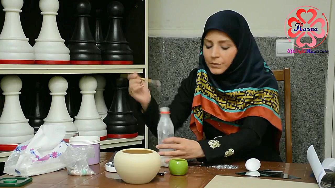 معرق آیینه &quot; آموزش ساده آ...