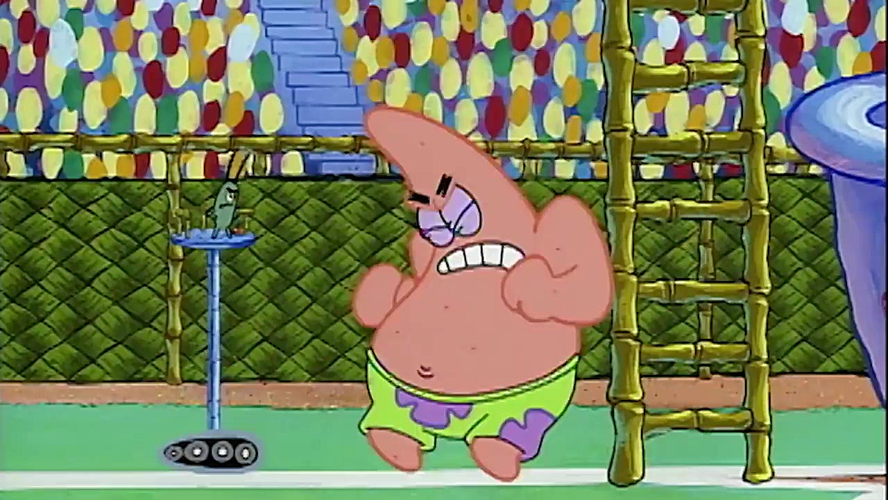 کارتون باب اسفنجی  شناکردن باب...