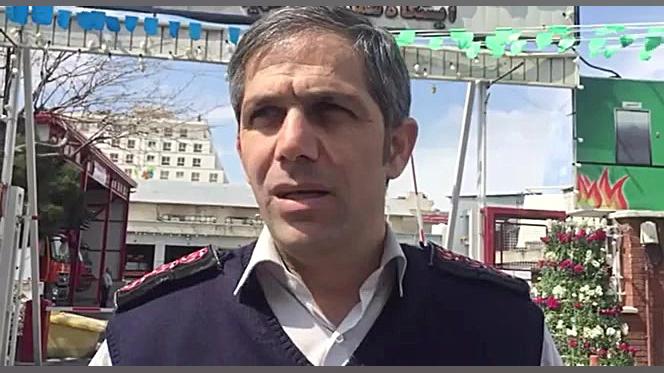 تبریک سال نو آتش نشان جلال ملک...