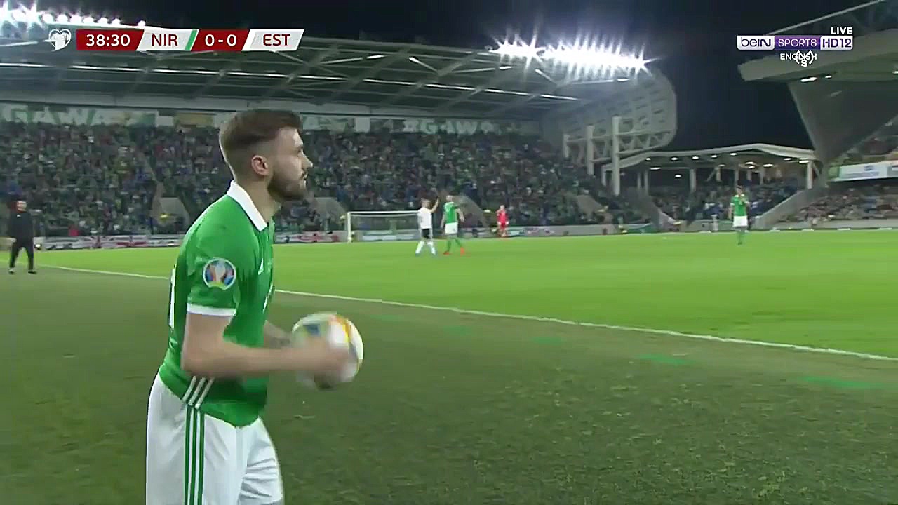 خلاصه بازی ایرلند شمالی  استون...