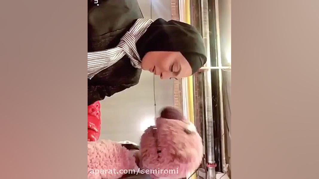 شهربانو منصوریان و جناب خان در...