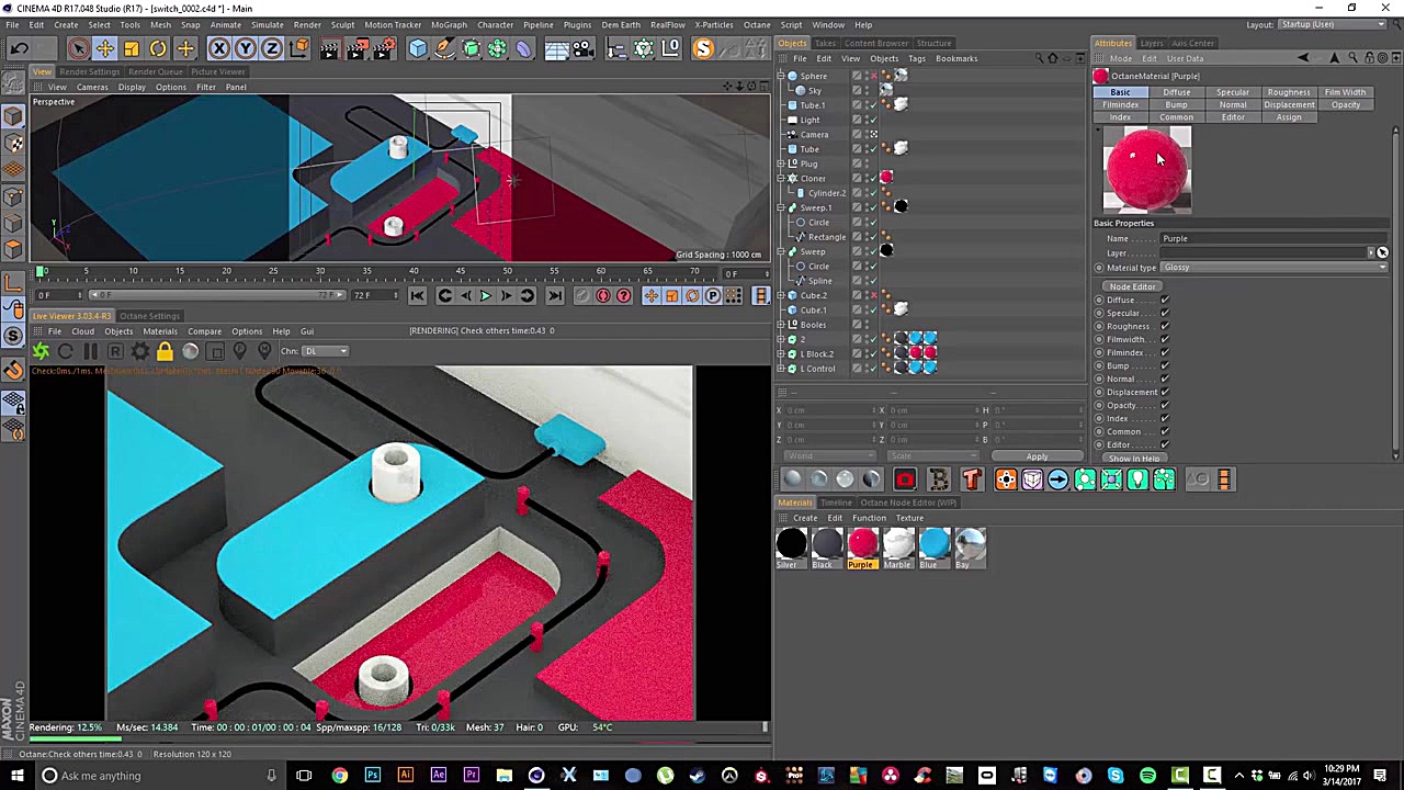 Cinema 4D Tutorial  Converting...