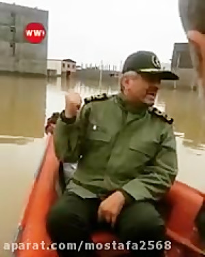 بازدید میدانی سرلشکر جعفری در...