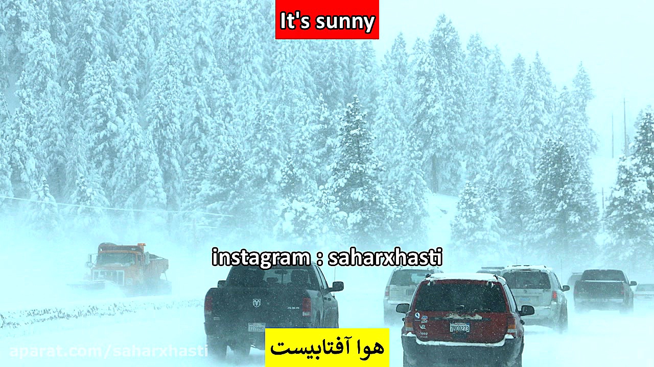 آب و هوا به انگلیسی