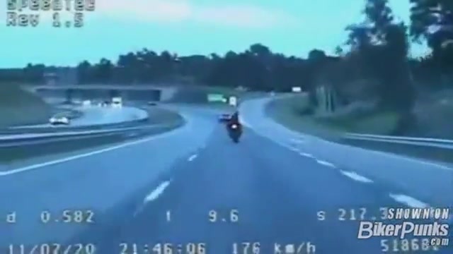 فرار از پلیس با موتور سنگین ؛...