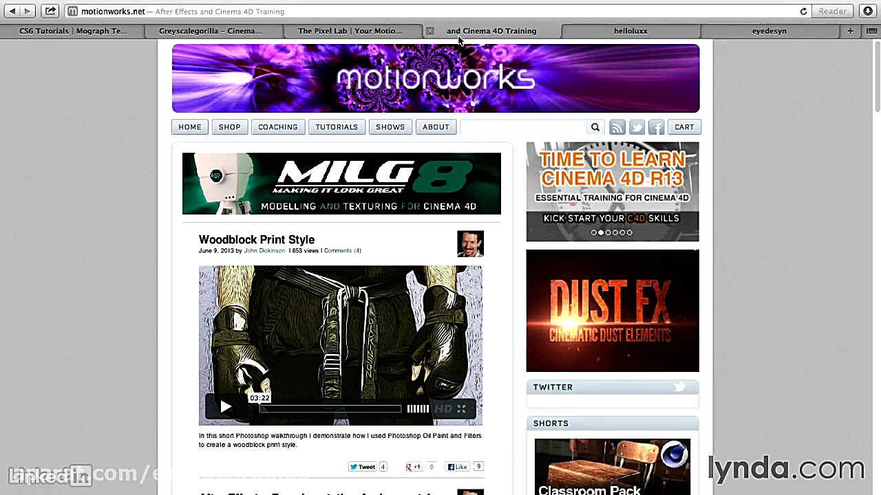 آموزش ﻿Cinema 4D  مراحل بعد?