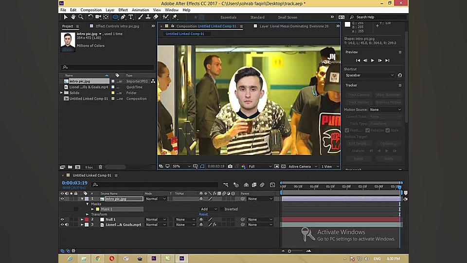 آموزش حرفه یی افتر افکت track...