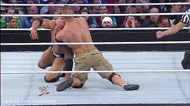 مبارزه تاریخی راک و جان سینا