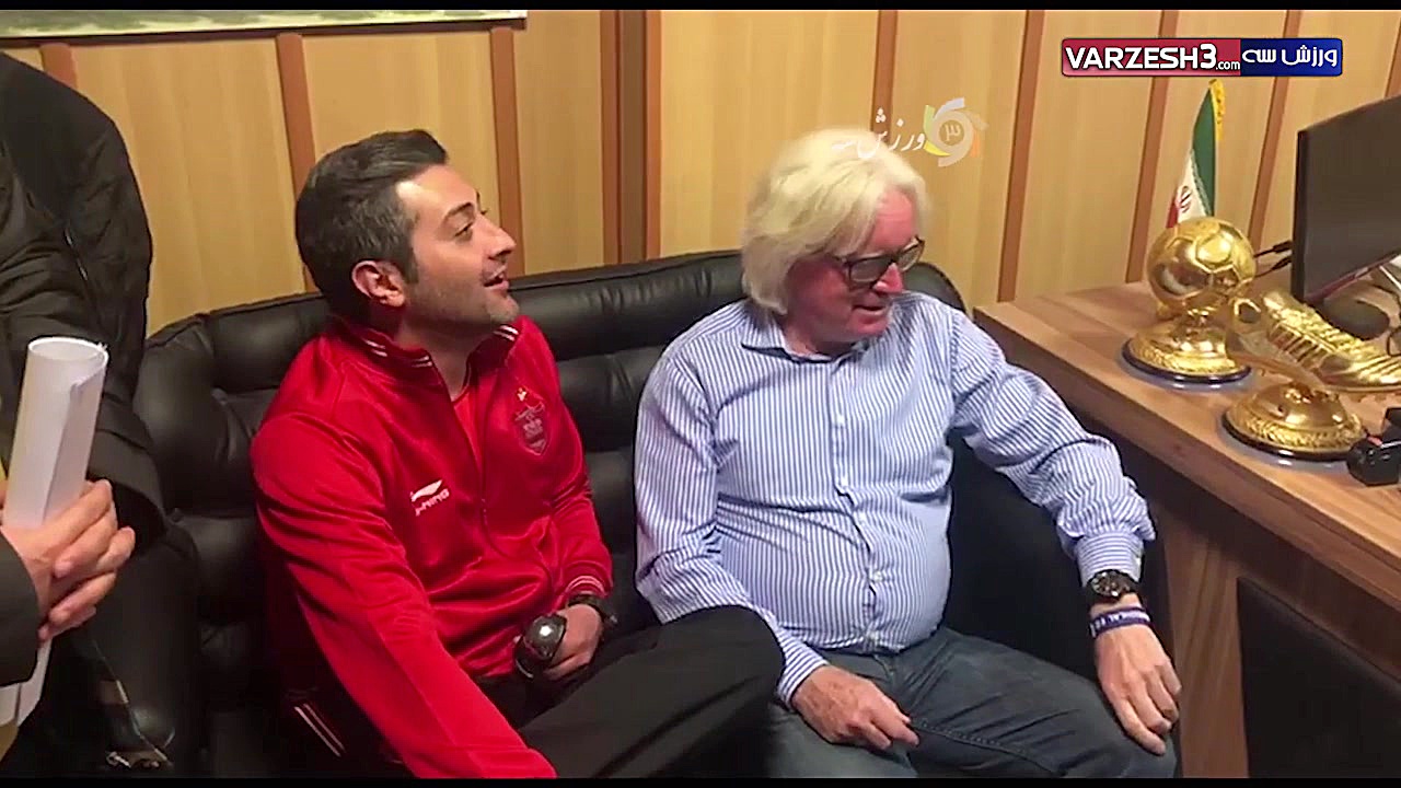 شوخی جالب شفر با یکی از اعضای...