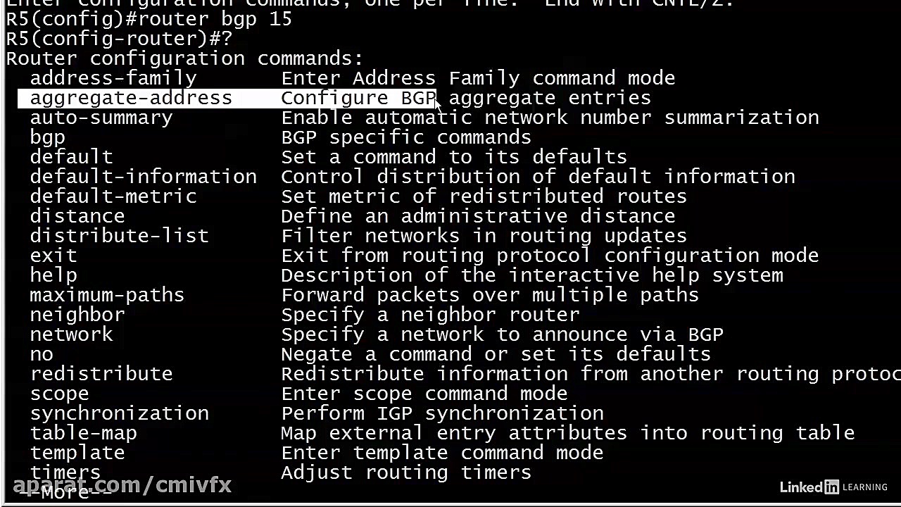 دانلود کورس ﻿BGP  خلاصه مسیر و...