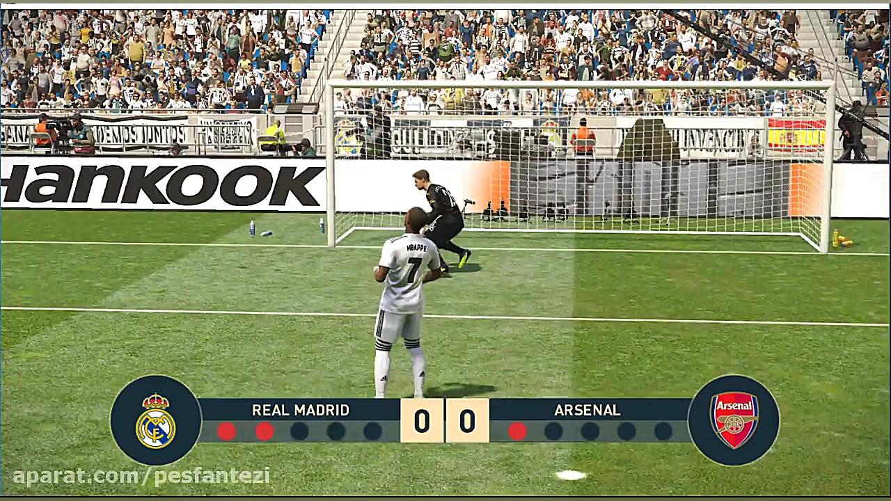 بازي تورنمنت روزانه رئال و ارس...