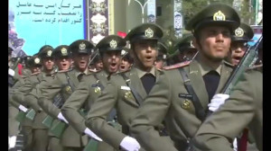 رژه دانشجویان دانشگاه افسری ار...