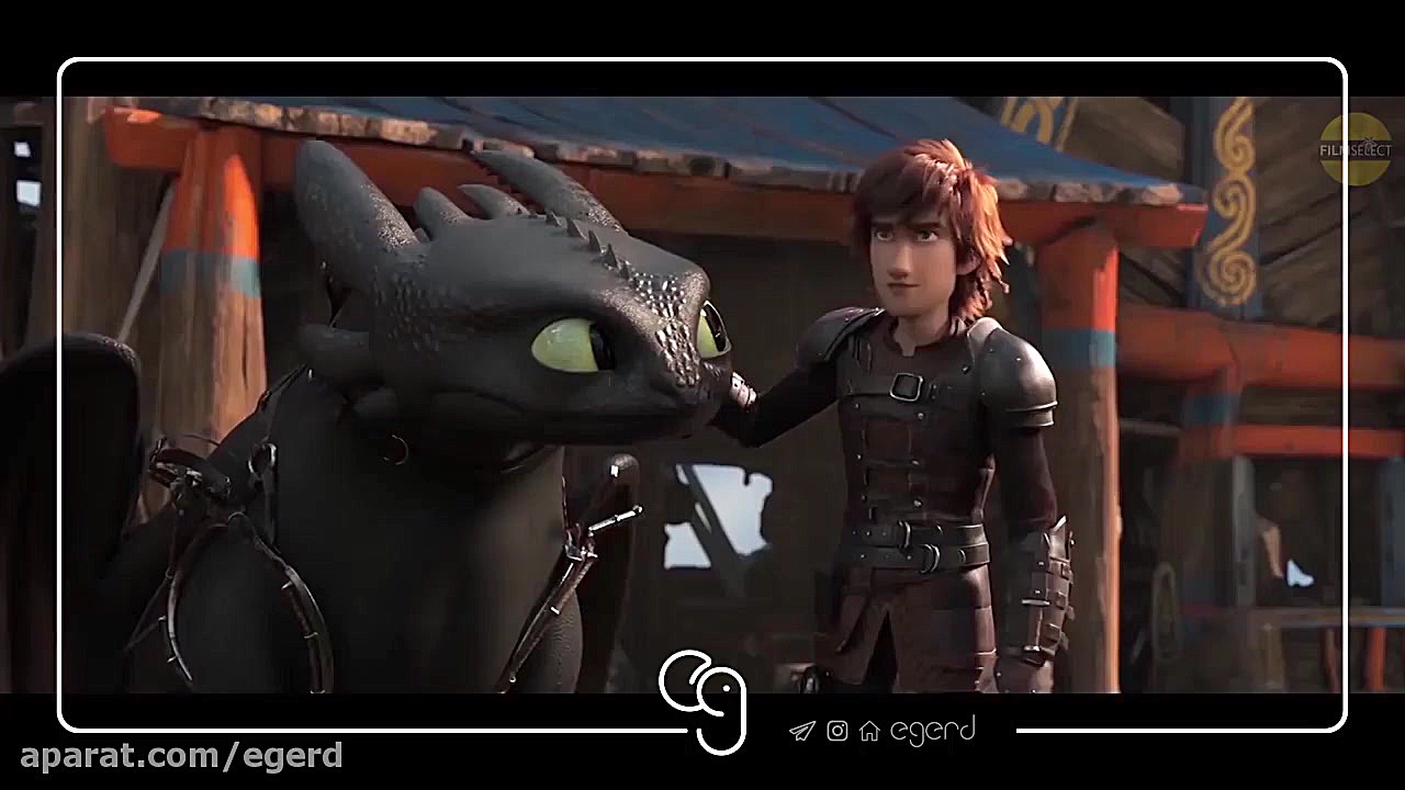 تریلر انیمیشن how to train you...