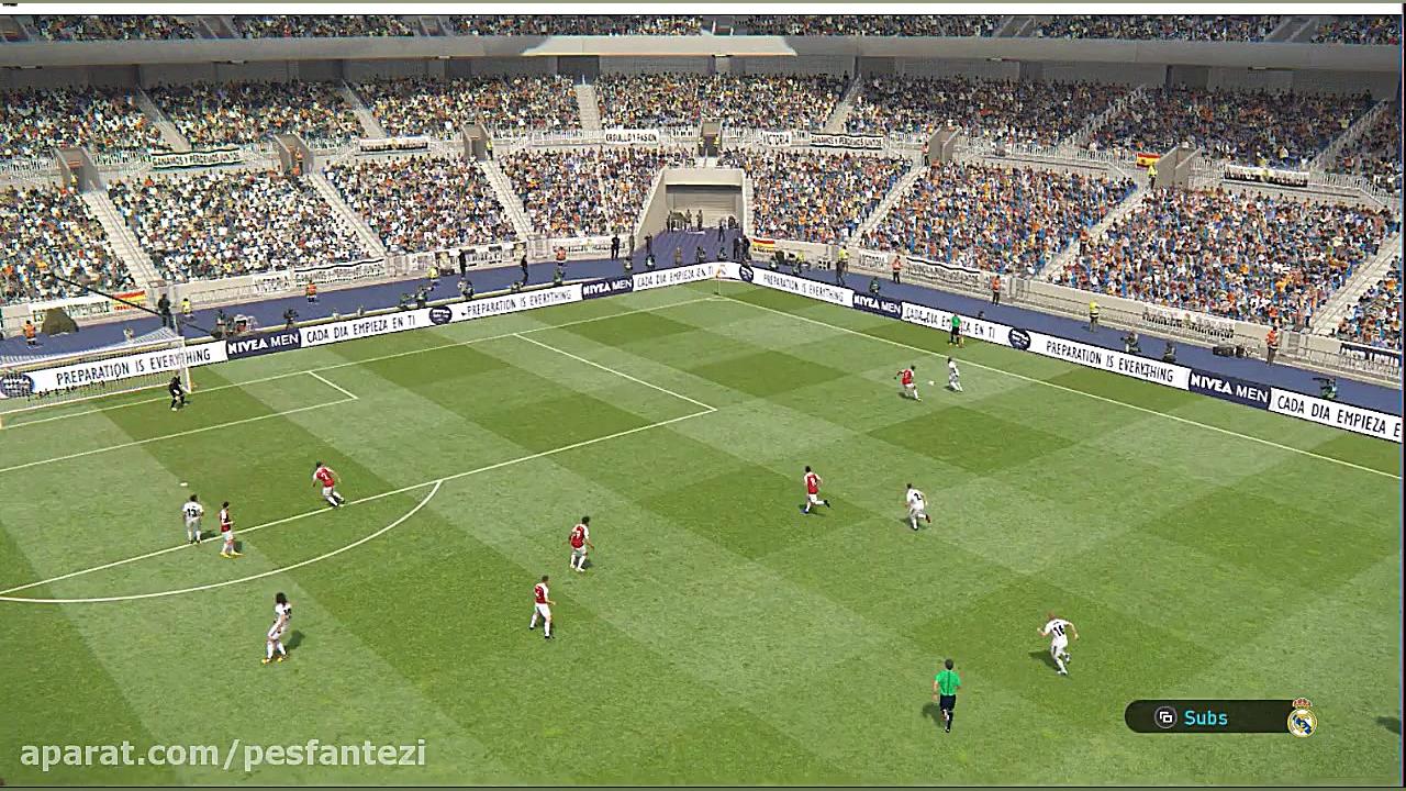 بازي تورنمنت طلایی رئال و ارسن...