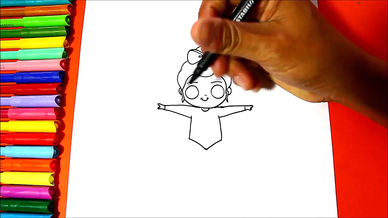 C&oacute;mo dibujar una GIMNAS...