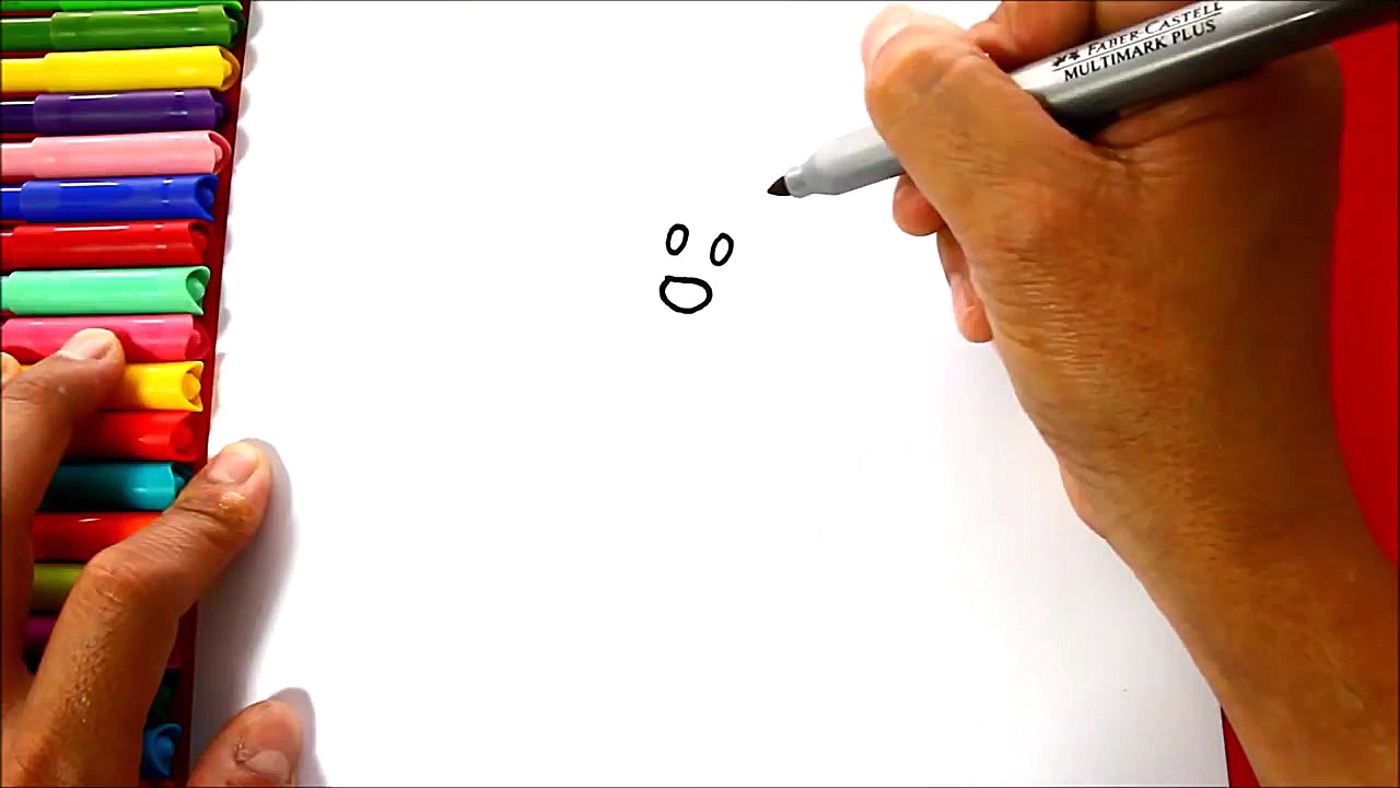 How to draw a Christmas Reinde...