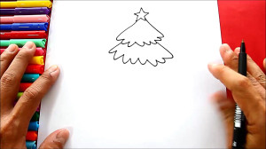How to draw a Christmas Tree...