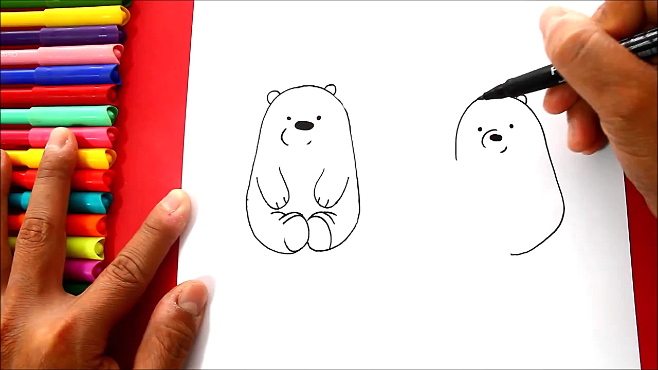 How to draw We Bare Bears